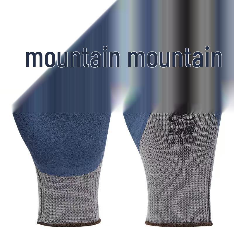 

Insulated Non-Slip Winter Gloves with Velvet Lining for Outdoor and Labor Use.