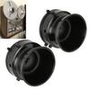 Tape Nab Hub Adapter for and Universal Tape Recorder Polished Reel-to-Reel (1 Pair) Studer, Revox, Akai, Teac. Reel-to-Reel Accessories. 10-inch