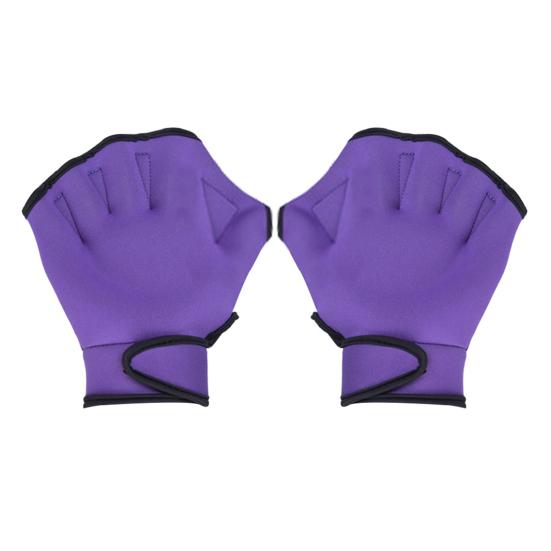 1 pár plaveckých rukavic Nastavitelné Pánské Dámské Tréninkové rukavice pro vodní plavání Tréninková tkanina Fitness Trénink odolnosti proti vodě Ploutve rukou Pádla Plavecké potřeby