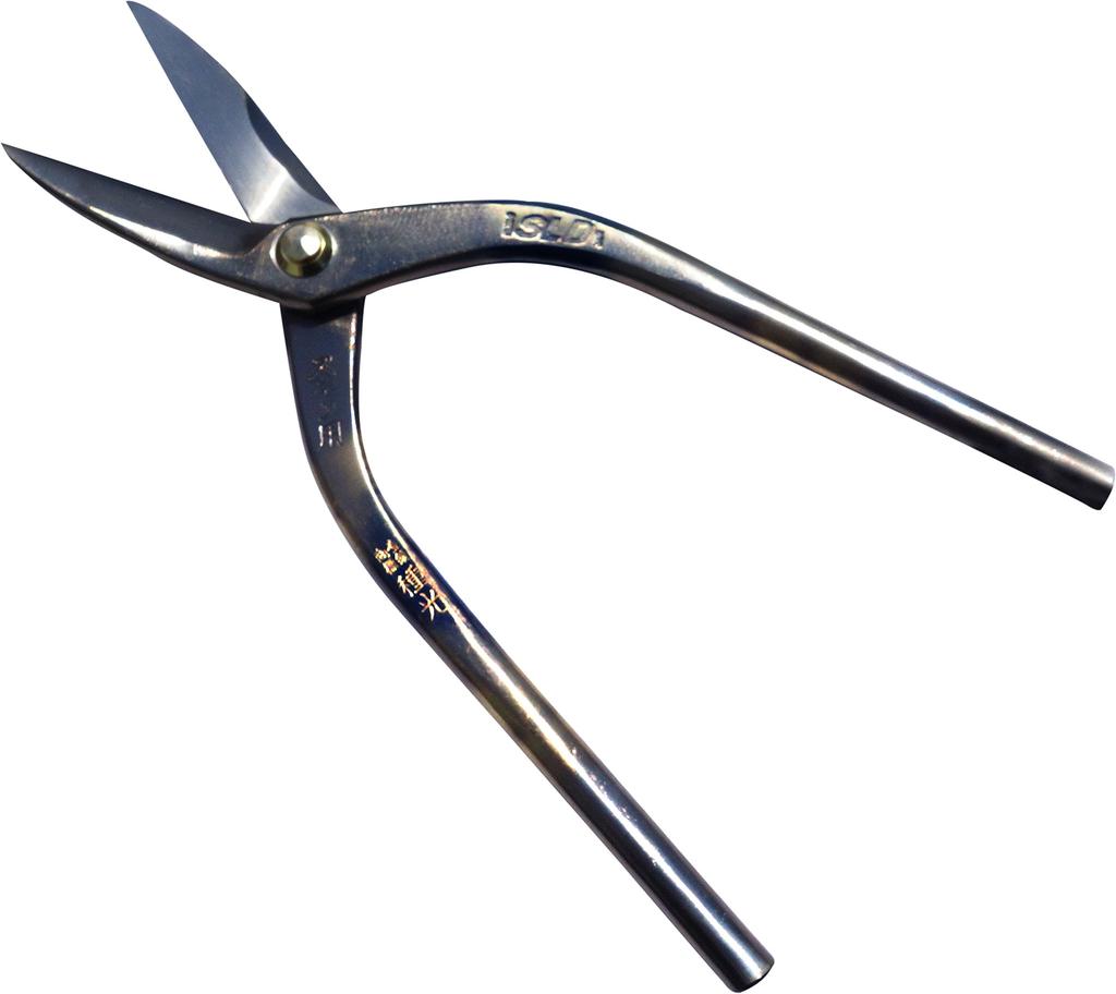 Tsubota Tanemitsu Sheet Metal Scissors Cutting Yanagi Blade 240mm For Stainless Steel Yasugi Steel SLD Used Co., Ltd. (gold Scissors)