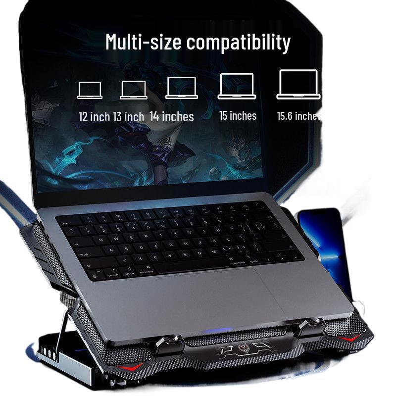 15.6 Inch Silent Gaming Laptop Cooling Stand with Fan