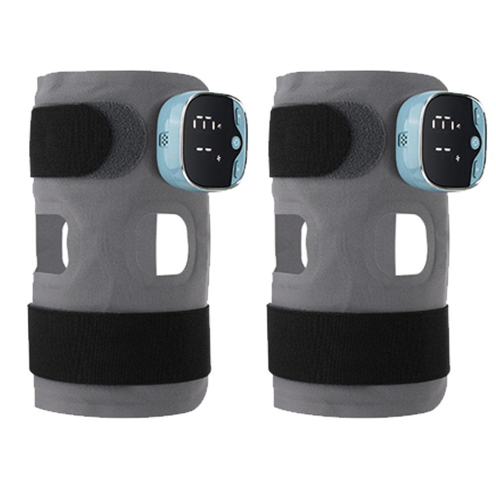 Verstellbare Heiz-Kniebandage EMS-Mikrostrom-Knie-Stützbandage für Meniskusriss Patellasehnen-Stütze Beheizter Schutzgürtel