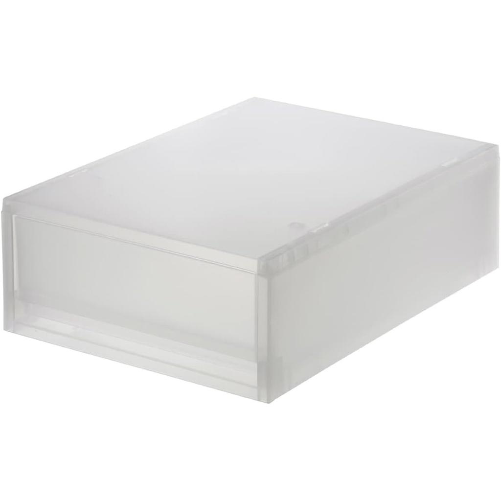 MUJI Polypropylene Small Item Storage Case Medium - Stackable Drawer, Japan