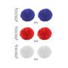 American National Day Party Decoration, Independence Day Paper Fan Flower Pennant Rain Curtain Set