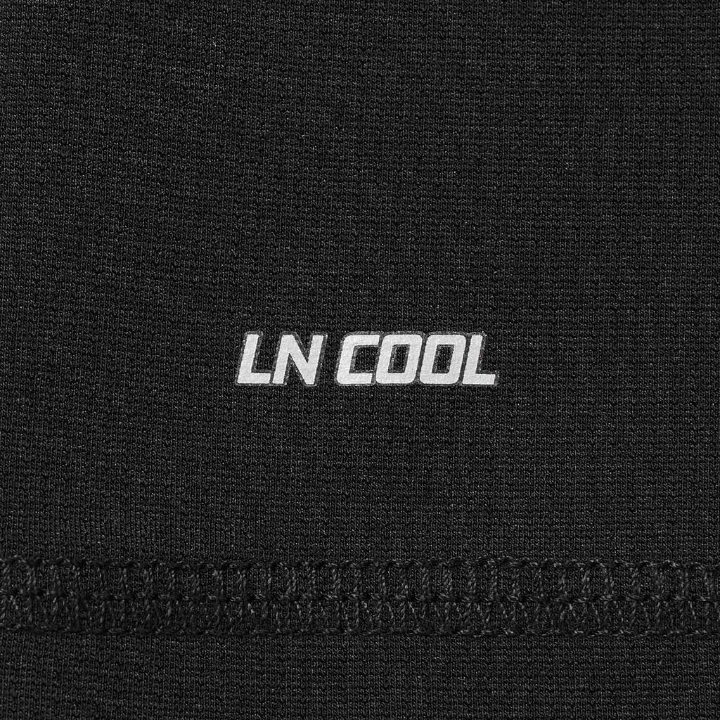 Li Ning BADFIVE T Shirts Men's Black Crew Neck Moderate ATSW381-1