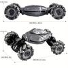 Gesture-Induced Deformation Remote Control Twist Four-Wheel Drive Climbing Racing Boy Charging Off-Road Vehicle