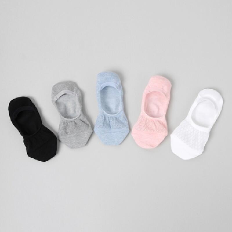Diamond Fake Socks (3P) pink