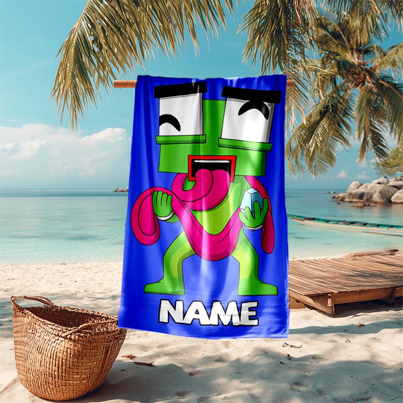Personalized Customized Proof Beach Towel with Gaming Unspeakable Pattern - Soft, Absorbent,quick-drying,perfect Swimming,camping&bathing