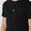 Polo Ralph Lauren SS22 Color Sólido Simple Camiseta Manga Corta Hombre Tops Negro 710839046-001