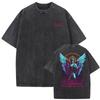 Christian Religious Series Jesus Vintage Washed T-shirt Men Women Gothic Rock Oversized Short Sleeve T Shirts Hip Hop Streetwear