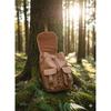 Damen-Rucksack aus echtem braunem Leder, handgefertigte Reiserucksack-Umhängetasche