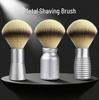 Men's Traditional Shaving Brush: Soft Bristle Nylon & Badger Hair for Beard.