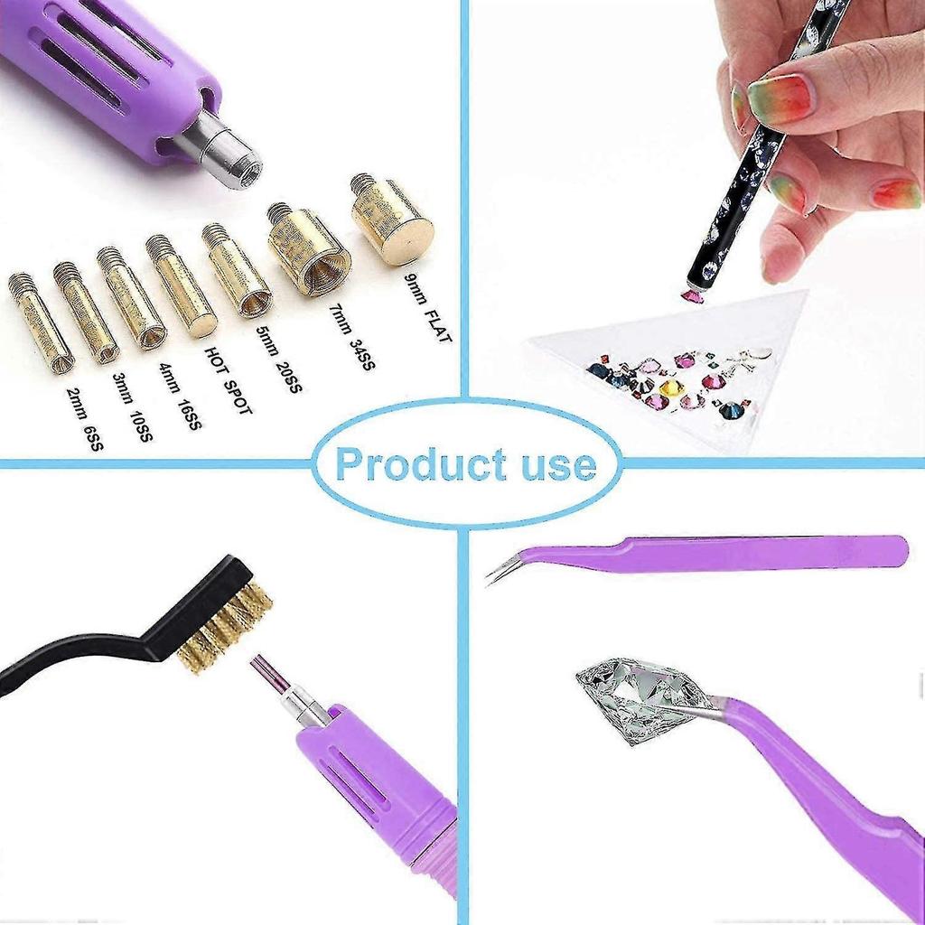 Rhinestone Applicator, Bedazzled Kit With Rhinestonesdiy Hotfix