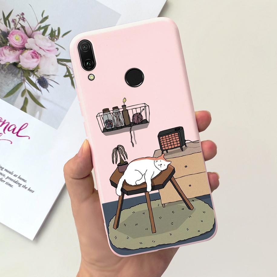 For Huawei Y9 Prime 2019 Case Shockproof Astronaut Silicone Soft Fundas For Huawei Y9 Y 9 Prime 2019 STK-LX3 JKM-LX3 Phone Cover