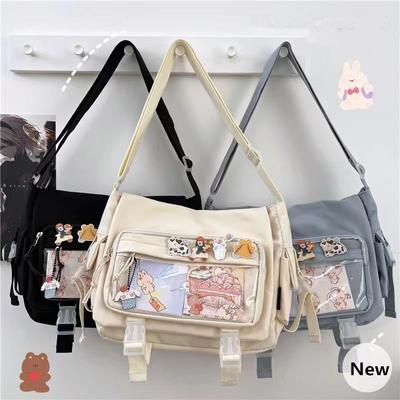 Wodoodporne nylonowe torby crossbody dla kobiet, torby na ramię, moda młodzieżowa, torebka damska, torba listonoszka, torby szkolne dla nastolatek i dziewcząt