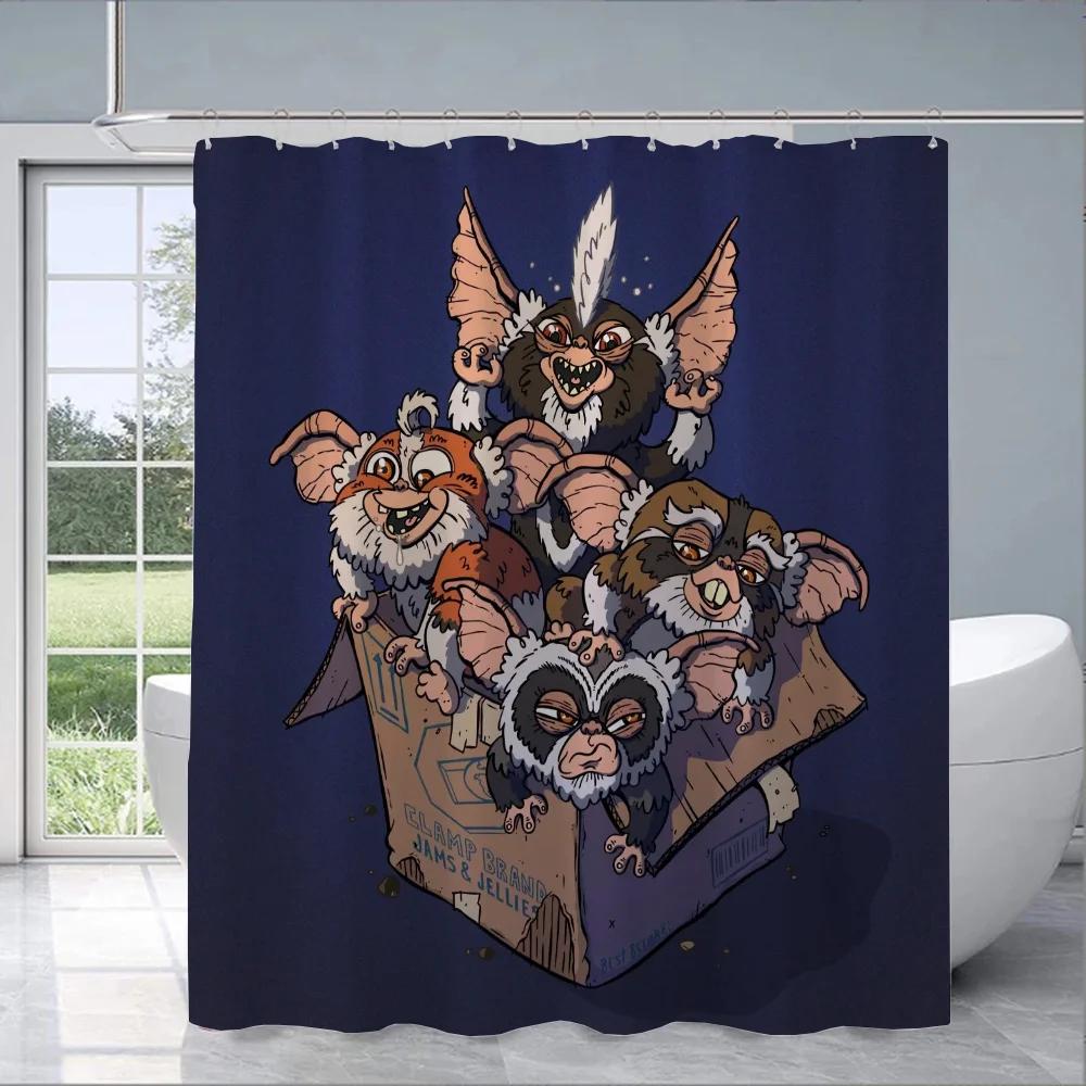 Things For The Bathroom Curtain Gremlins Shower Curtains For Bathroom Accessories Set Folding Partition Bath Bedrooms Sets Ful