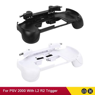 Gamepad Handgriff Joystick Ständer Schale Hülle Schutz mit L2 R2 Trigger-Taste Für PS VITA 2000 PSV 2000 Slim + Front L2 R2 Kits