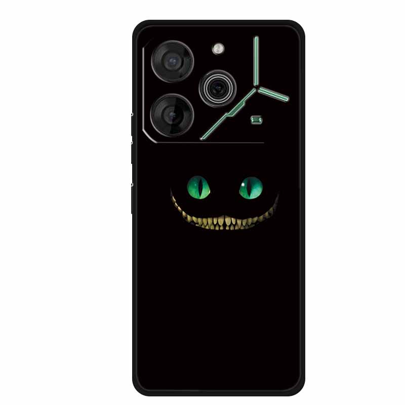 Für Tecno Pova 6 Neo Hülle Tiere TPU Weiches Silikon Rückabdeckung Handyhüllen für Tecno Pova 6Neo 6,78" Stoßfest Wolf Cool funda