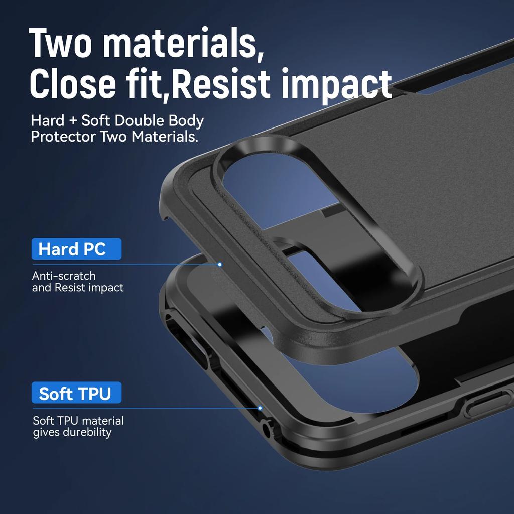 Matte Feeling Heavy Duty Protection Case for Google Pixel 10 Pro XL Pixel9 Pixel10 Pixel 9 9A Pixel9a