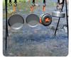Outdoor Cookware Set DS311: 2-3 Person Portable Picnic Set with 1.1L Teapot and Tableware Accessories
