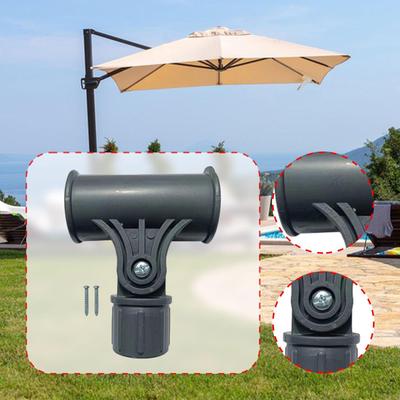 Adjustable Outdoor Umbrella Stand, Garden Accessories, Angle Flexibility, Connector,