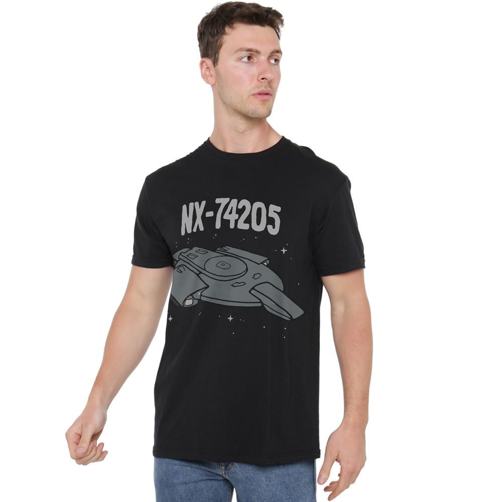 Star Trek The Defiant T-Shirt S-5XL Black XXXXL