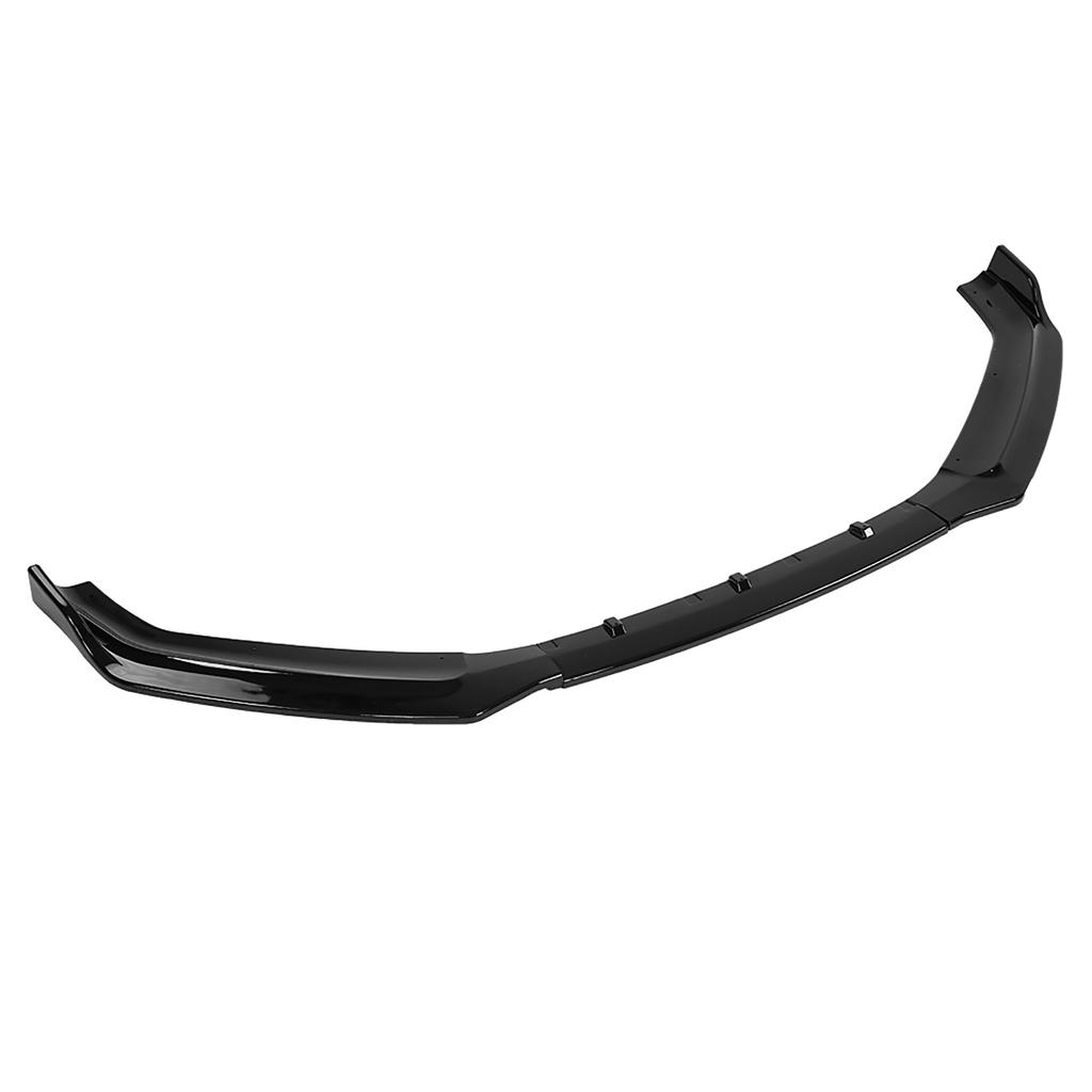 Car Front Bumper Canard Lip Splitter Body Shovels for A5 B9 17‑18 Gloss Black