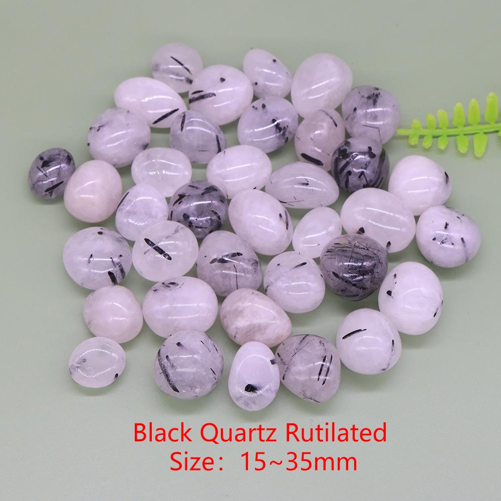 Natürliche Trommelsteine Gemischt Unregelmäßig Bunt Quarz Heilkristall Amethyst Mineral Gestein Exemplar Edelsteine Aquarium Dekoration