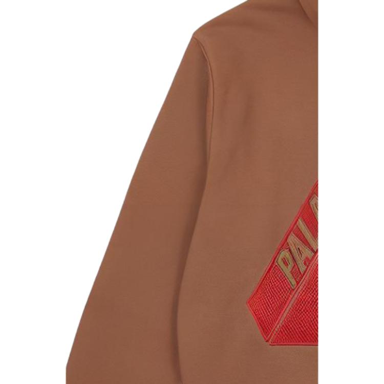 Palace Tri-Mesh Hood Tan Unisex Tops P21CS147