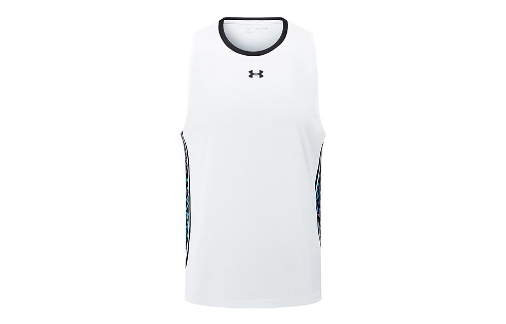 Топ Under Armour SS24 Унисекс Белый 24500111-100 XXL