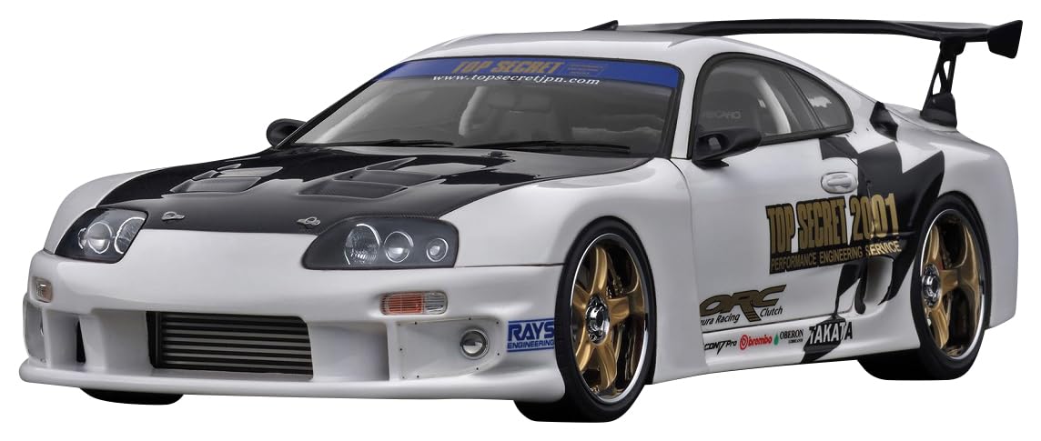 

масштабная модель ignition TOP SECRET GT300 Supra finished IG3744 TK.Company 1/18 (A80) Белый, продукт,