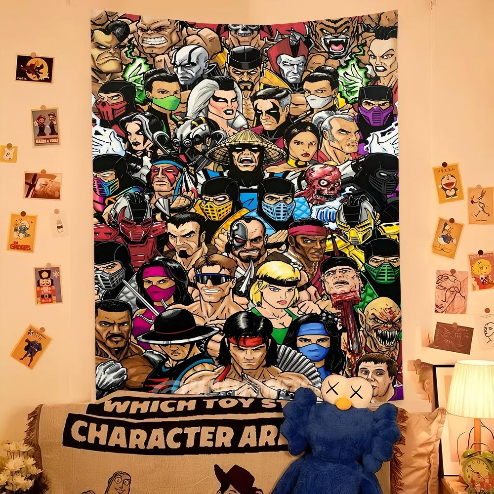 Game SStreet Fighter Photography Backdrop Self Portrait Pet Baby Newborn Birthday Background Photo Studio