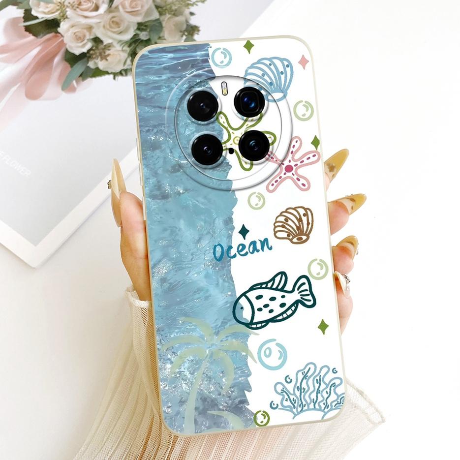 Für Honor Magic 7 Pro 5G Hülle PTP-AN10 Niedliche Katze Ente Cartoon Hülle Weiches TPU Mattes Handyhülle Für Honor Magic 7 Magic7 Pro Fundas