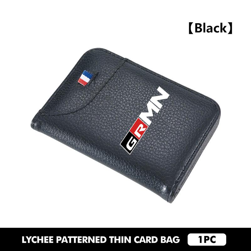 

For Toyota PU Leather Man Women Travel Passport Holder Credit Card Holder Case Wallet GRsport Hilux Aygo Yaris Corolla Rav4 CHR