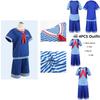 Weiches und bequemes Polyestermaterial für Robin Scoops Ahoy Uniformkleid
