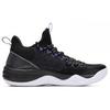 361 BIG 3 Q Stretch Sports Cushioning Slip Resistant Abrasion Resistant Mid Top Basketball Shoes Men's Black 572021109-2