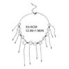 Süßer Y2k-Stil Kurze Schlüsselbeinkette Metall Schleife Anhänger Charm Halskette Verstellbare Halskette für Jubiläumsfeier