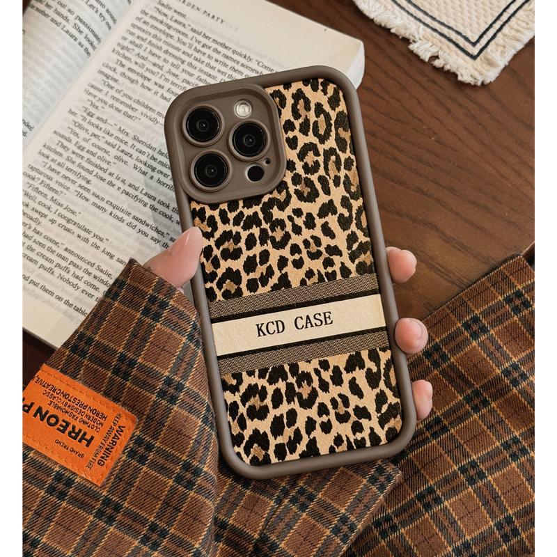 Fashion Brown Leopard Pattern Phone Case For Google Pixel 9 8 7 8A 7A Pro XL Soft Silicone TPU Back Cover