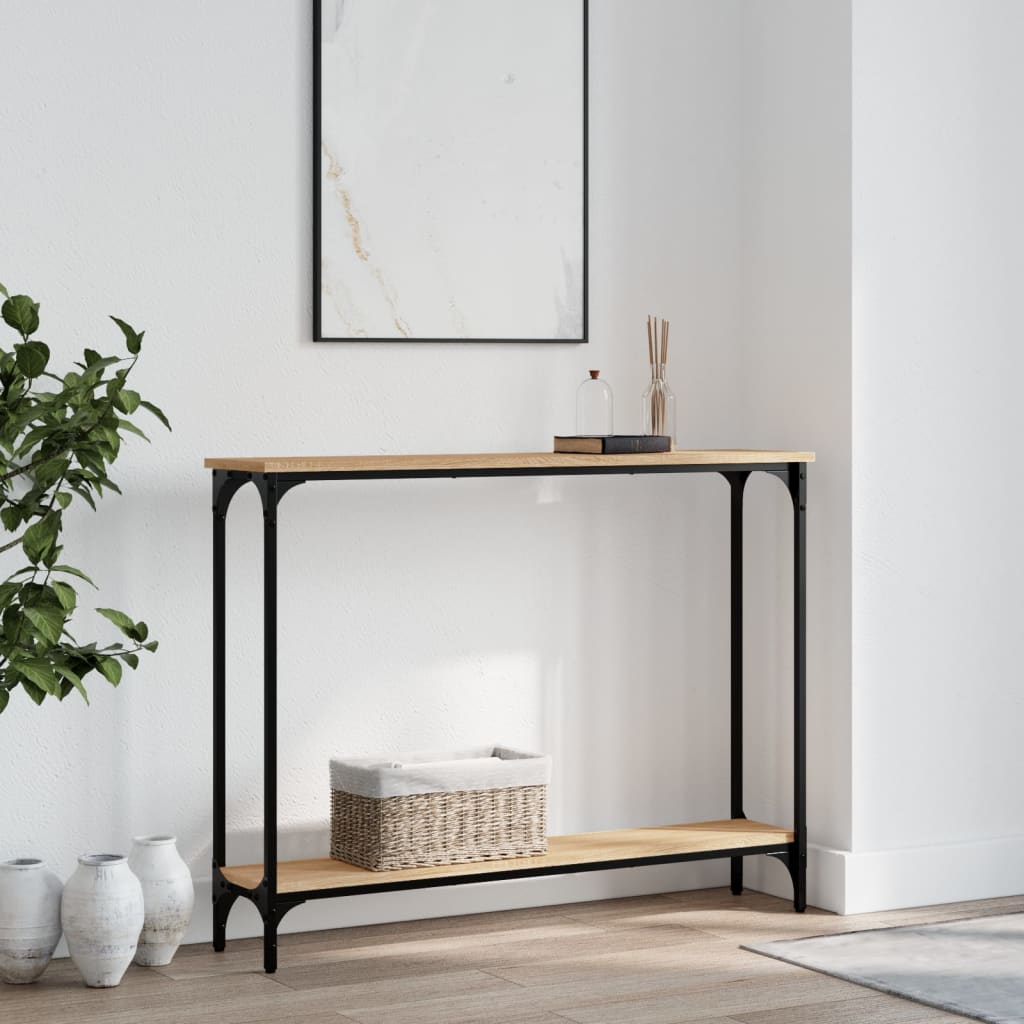 Console Table, Sonoma Oak, 100X22.5X75