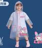 Girls Raincoat with Print - Lightweight Jacket for Outdoor Play and Rainy Days