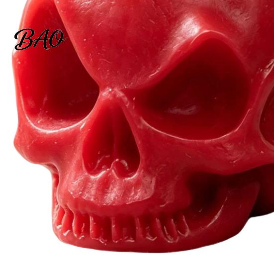 Handcrafted Halloween Table Accents 3D Printed Apple Skull Desktop Ornament, Gothic Decor Figurine, Environmentally Friendly Pla Ornaments Creative