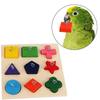 Parakeet Pet Educational DIY Colorful Playing Interactive Parrot Bird Toys Wooden Block Puzzles