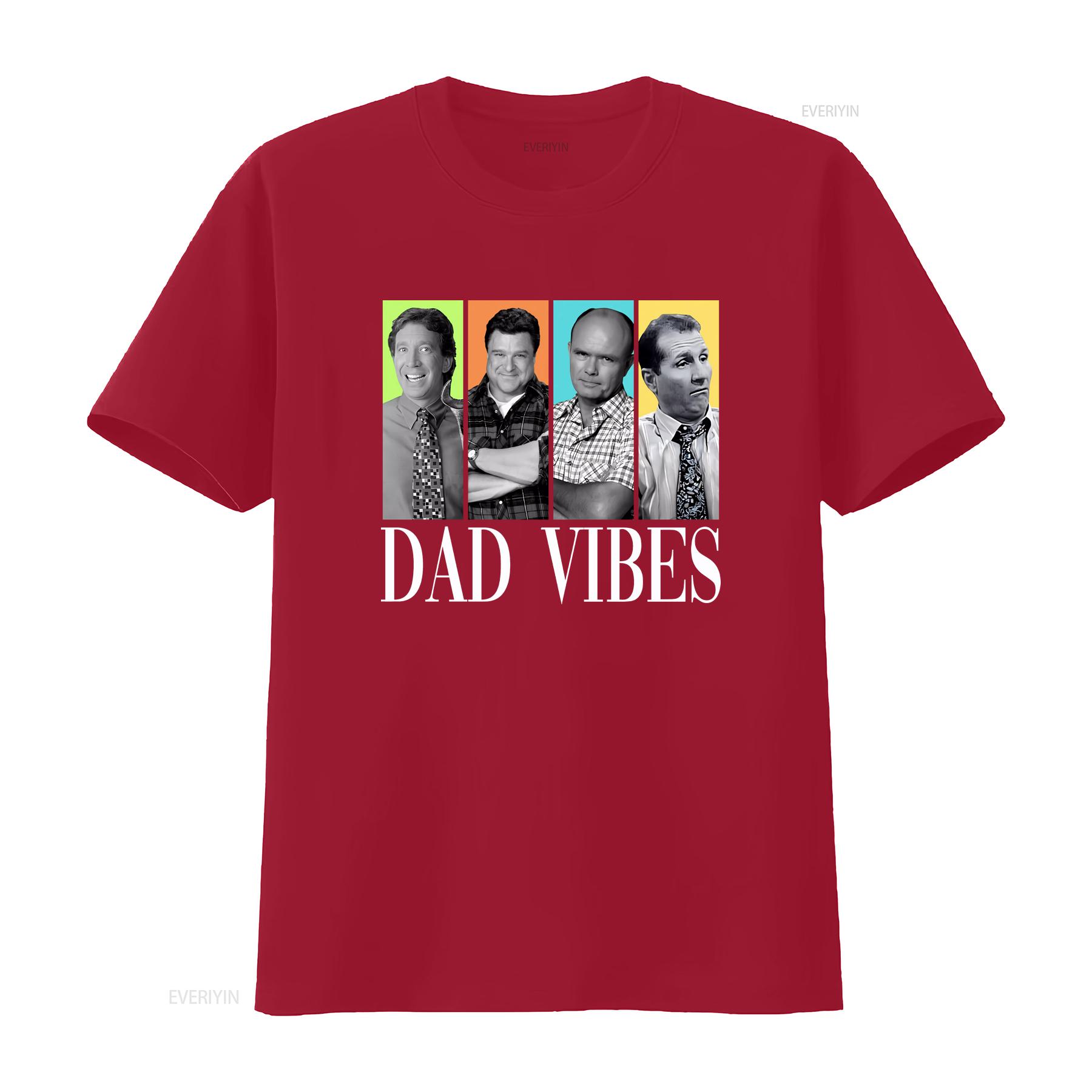 

90 s Dad Vibes Sitcom T Shirt Funny For Fathers Day Daddy Husband Best Ever Birthday vintage Washed fashion Unisex homme S