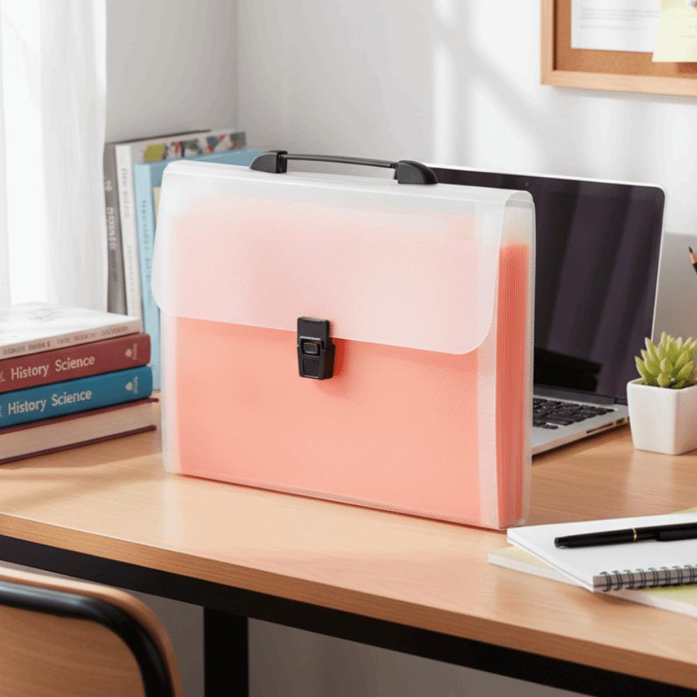 Organ Bag 13 Layer Folder Large Capacity Information File Bag Portable Accordion Bag  Office