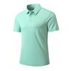Polo Casual da Uomo 2026 ad Alta Elasticità - Manica Corta, Fine Cotone Imitazione, Collo a Revers.