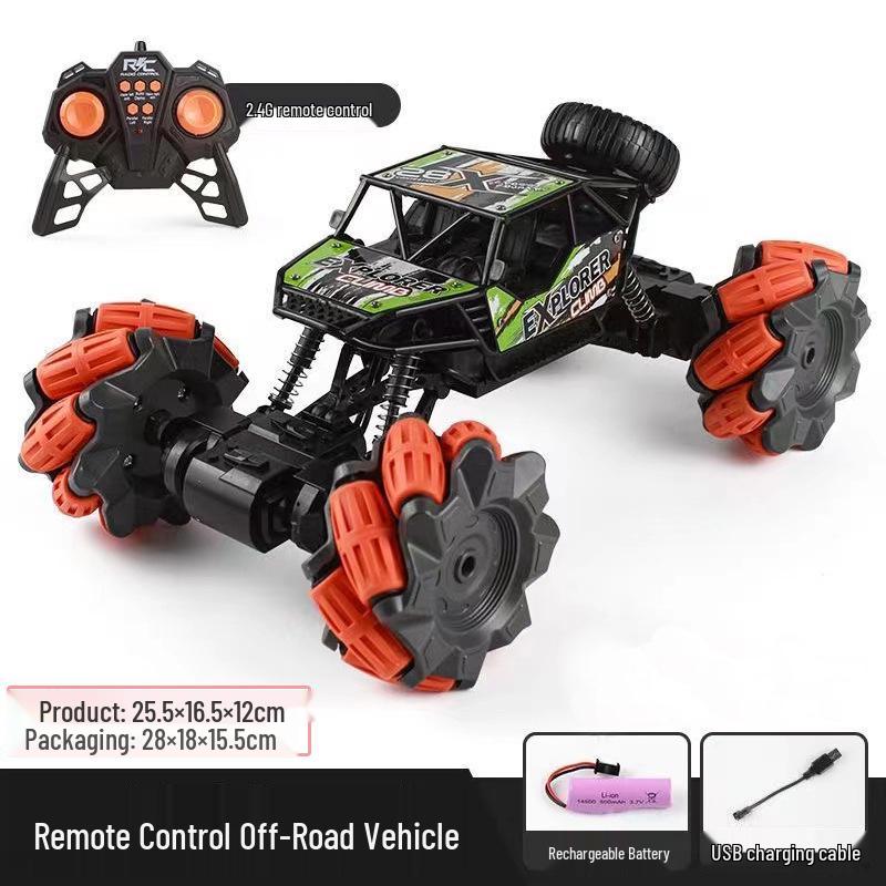 High-Speed RC Off-Road Car with Water Bombs & Four-Wheel Drive