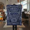 1PC Buffy the Vampire Slayer Print Flannel Blanket, High quality All Seasons, Home Decor, Warmth and Comfort, Perfect for Christmas Gifts