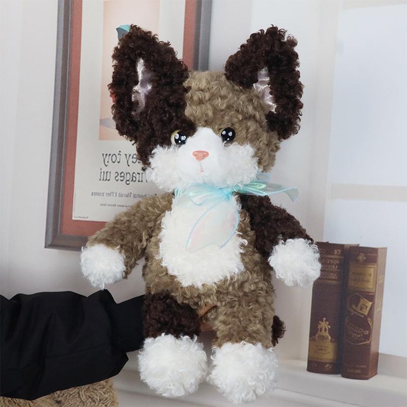 Cute Soft Cat Cow Cat Plush Toys Siamese Kitten Pillow Bed Sleep Home Decor Doll For Birthday Gift