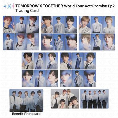 Ato de turnê mundial : Promessa Ep2 Trading Card Weverse Shop Benefício Photocard