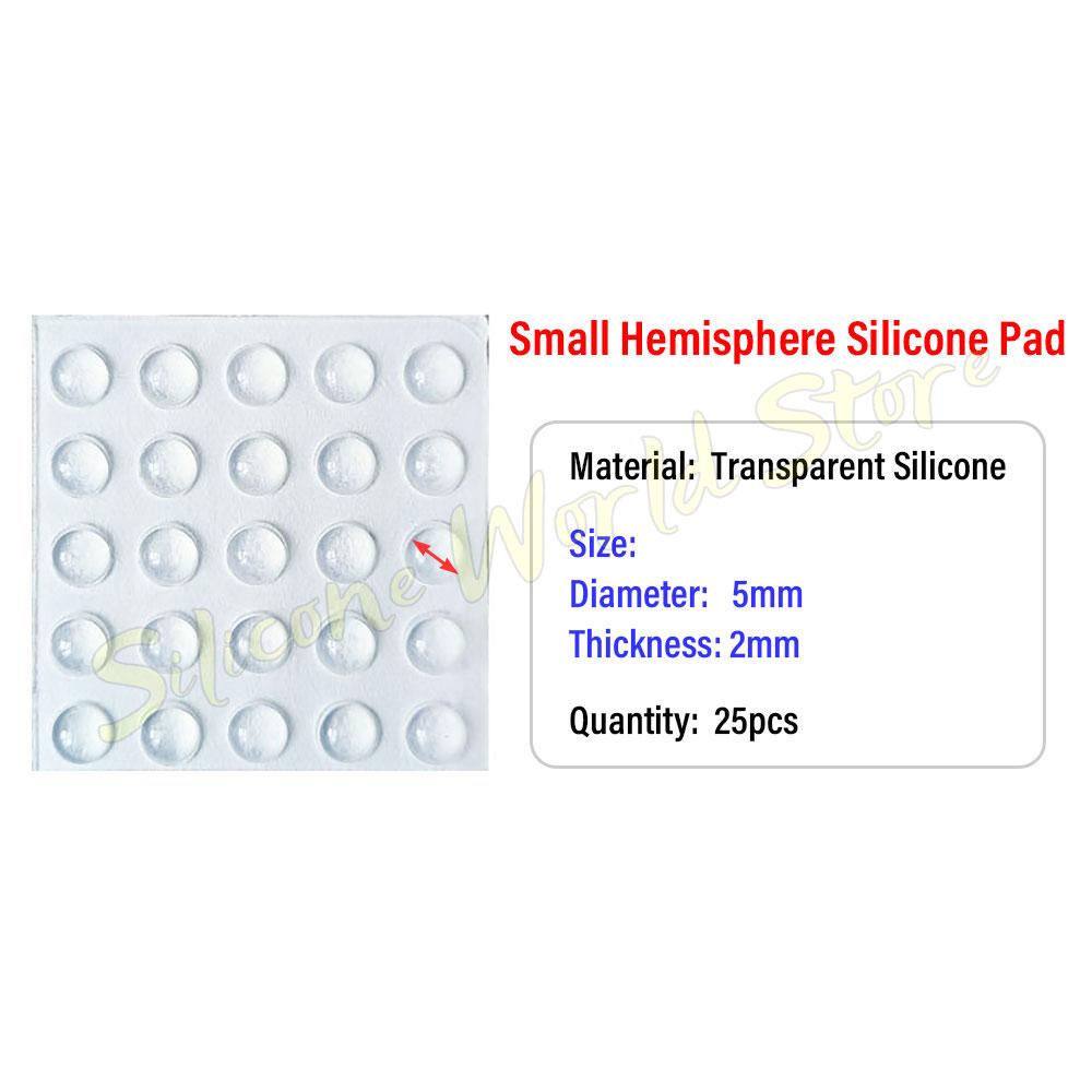 SW Self Adhesive Silicone Anti Collision Pad Anti Slip Sponge Mat Door Stopper Damper Buffer Soundproofing Furniture Pad Cushion